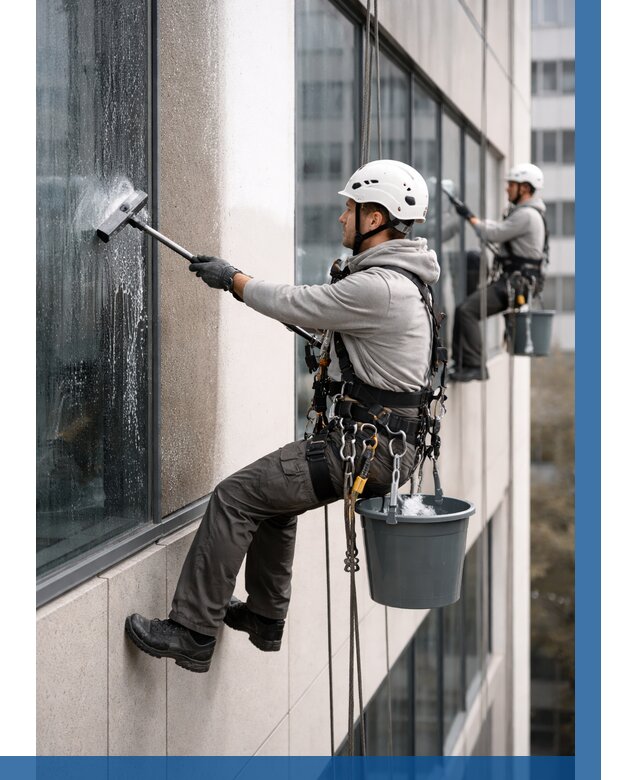 Мойка фасадов зданий в Сочи под ключ от 362 р. | ВЫСОТНИК-Счи