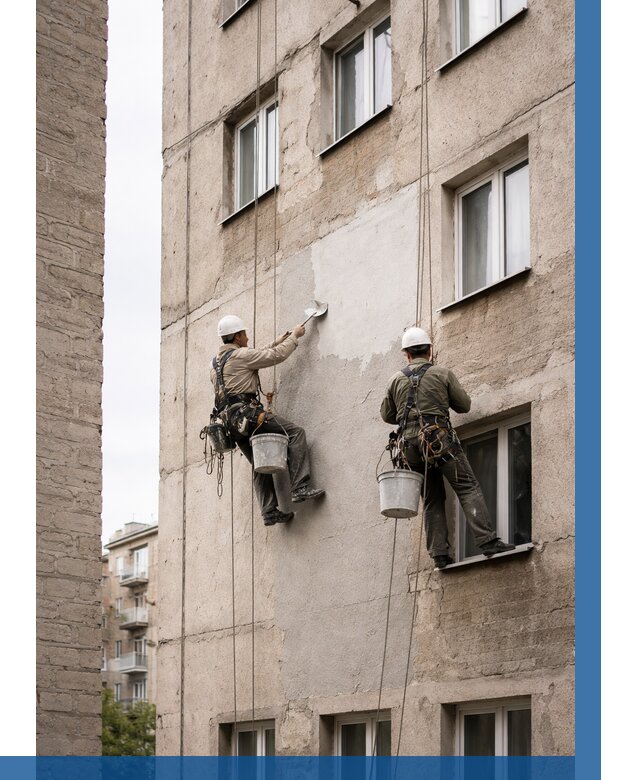 Косметический ремонт фасада в Сочи от 1137 р. | ВЫСОТНИК-Счи