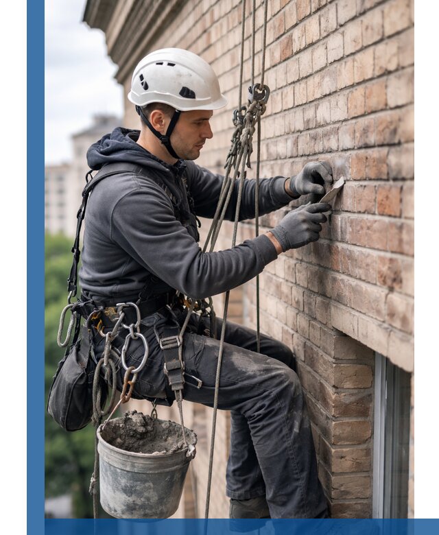 Качественный ремонт кирпичной кладки фасада в Сочи с гарантией