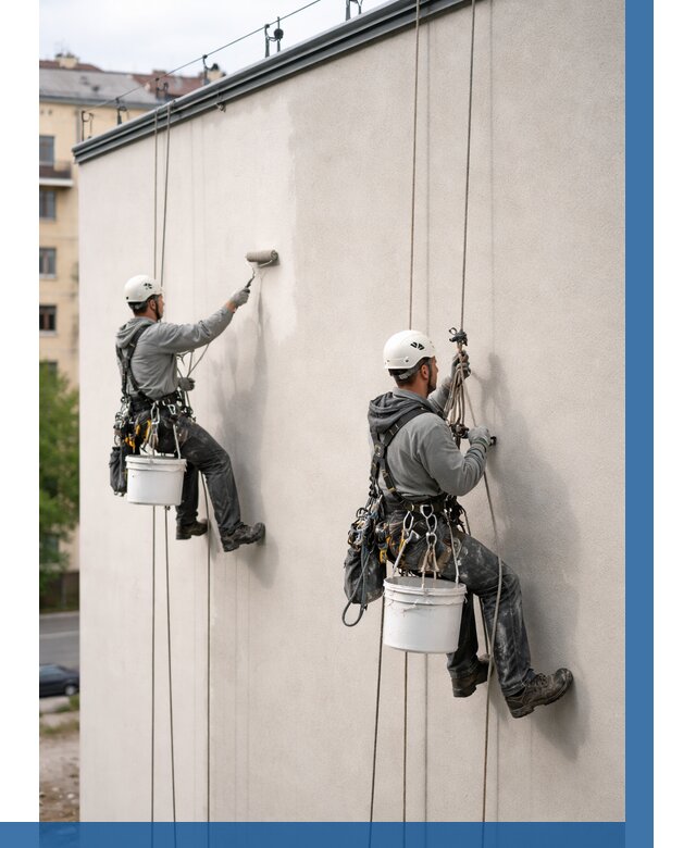 Покраска оштукатуренного фасада в Сочи от 331 р. | ВЫСОТНИК-Счи