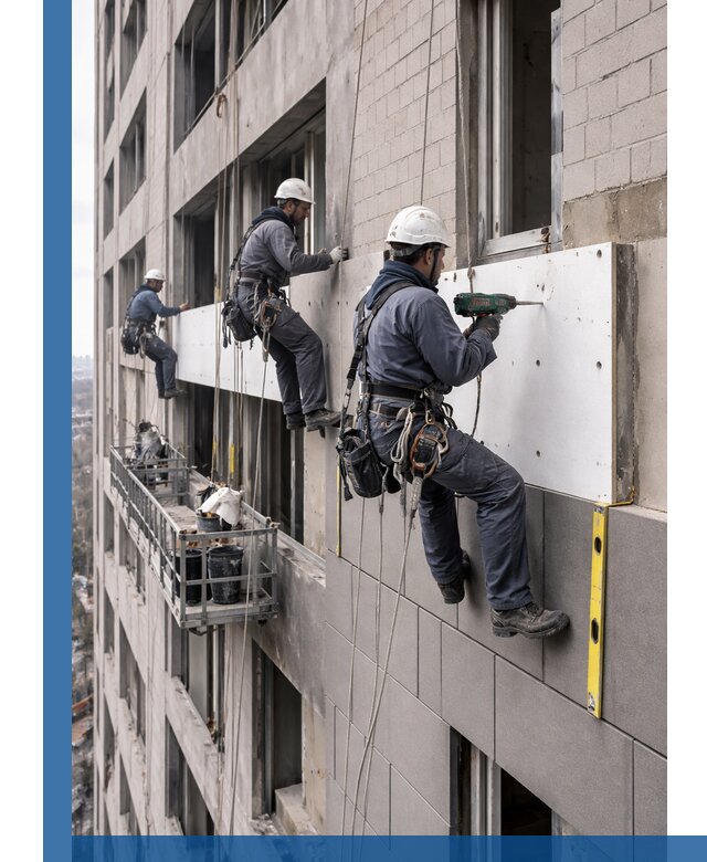 Монтаж фасадных термопанелей высокого качества в Сочи