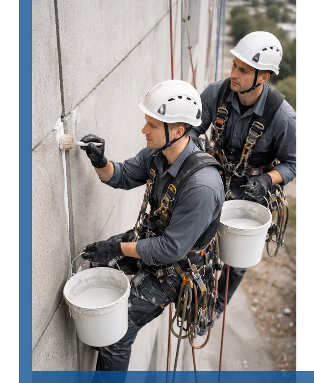 Противогрибковая обработка швов в Сочи для фасадов и кровель