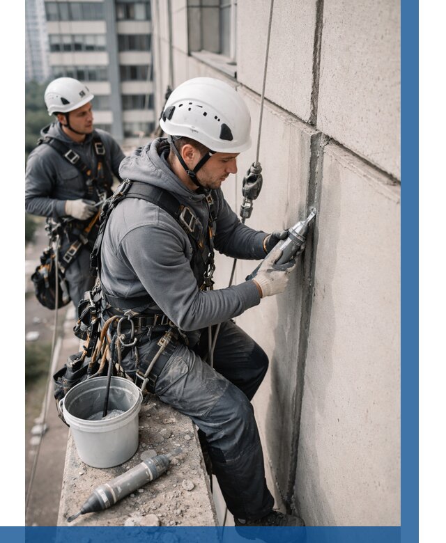 Ремонт деформационных швов здания в Сочи от 1034 р. | ВЫСОТНИК-Счи