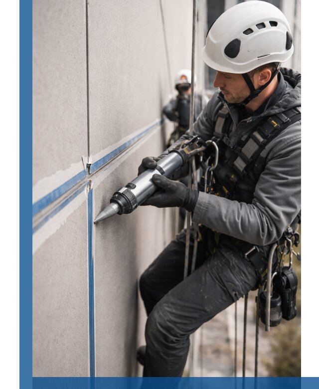 Герметизация стыков фасадных панелей в Сочи качественно и быстро