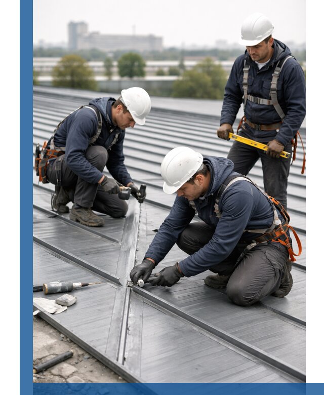 Ремонт фальцевой кровли в Сочи срочно и качественно