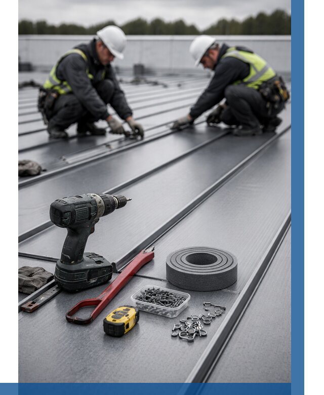 Монтаж фальцевой кровли в Сочи от 1860 р. | ВЫСОТНИК-Счи