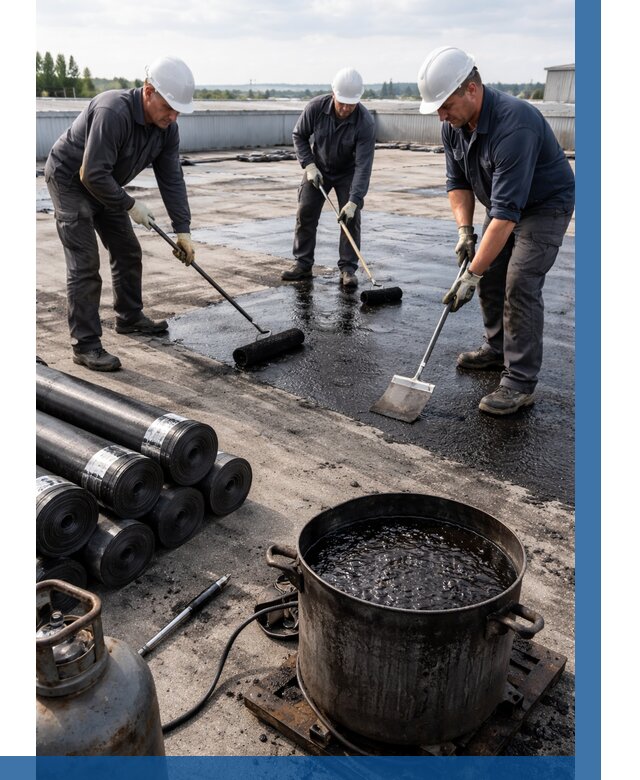 Гидроизоляция кровли мастикой в Сочи от 620 р. | ВЫСОТНИК-Счи