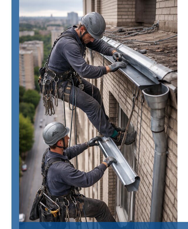 Ремонт водосточных желобов в Сочи, быстро и качественно
