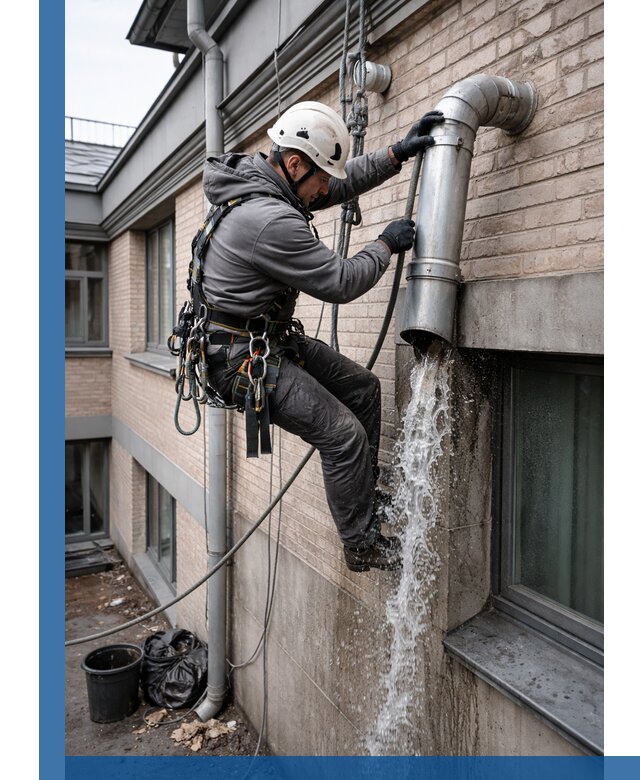 Профессиональная прочистка водосточных труб в Сочи с гарантией