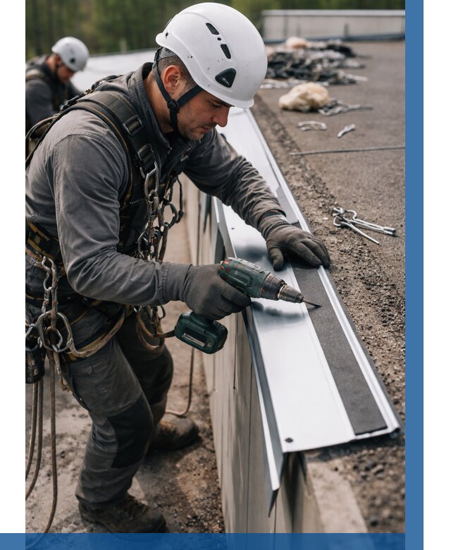 Монтаж капельника на кровле в Сочи от 310 р. | ВЫСОТНИК-Счи