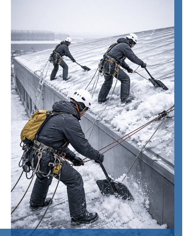 Очистка навесов от снега в Сочи от 4651 р. | ВЫСОТНИК-Счи