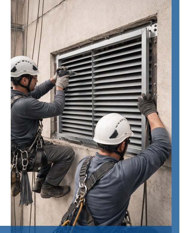 Монтаж вентиляционных решеток в Сочи от 4651 р. | ВЫСОТНИК-Счи