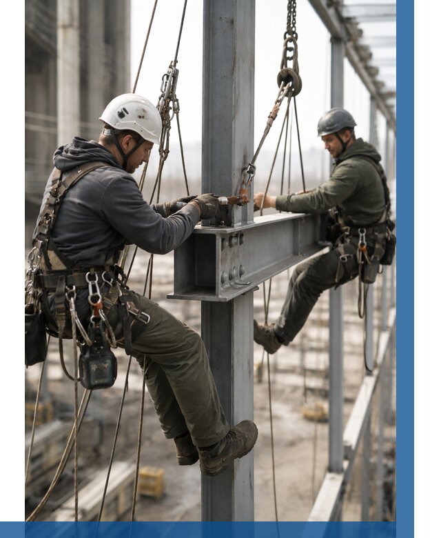 Монтаж металлоконструкций на высоте в Сочи от 3618 р. | ВЫСОТНИК-Счи