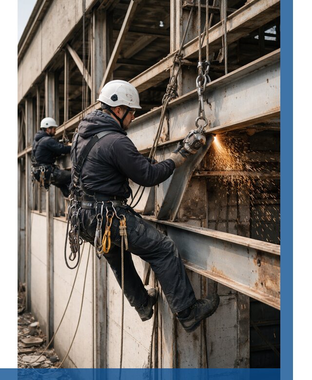 Демонтаж металлоконструкций на высоте в Сочи от 6718р. |ВЫСОТНИК-Счи