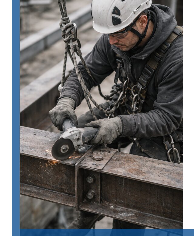 Резка металла на высоте в Сочи для зданий и конструкций