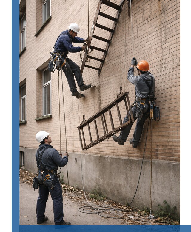 Демонтаж пожарной лестницы в Сочи быстро и безопасно
