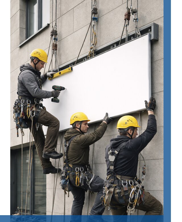 Монтаж рекламной вывески в Сочи от 8269 р. | ВЫСОТНИК-Счи