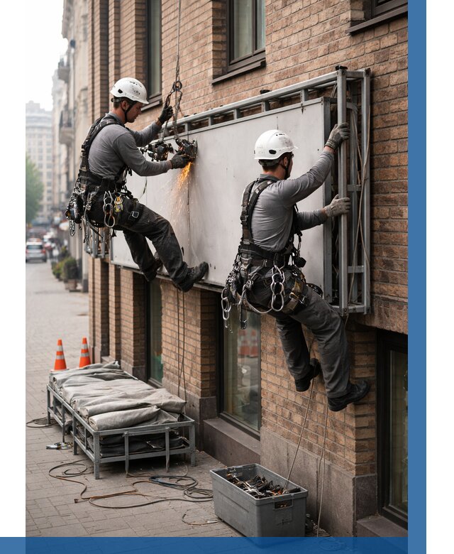 Демонтаж рекламной вывески в Сочи от 6718 р. | ВЫСОТНИК-Счи