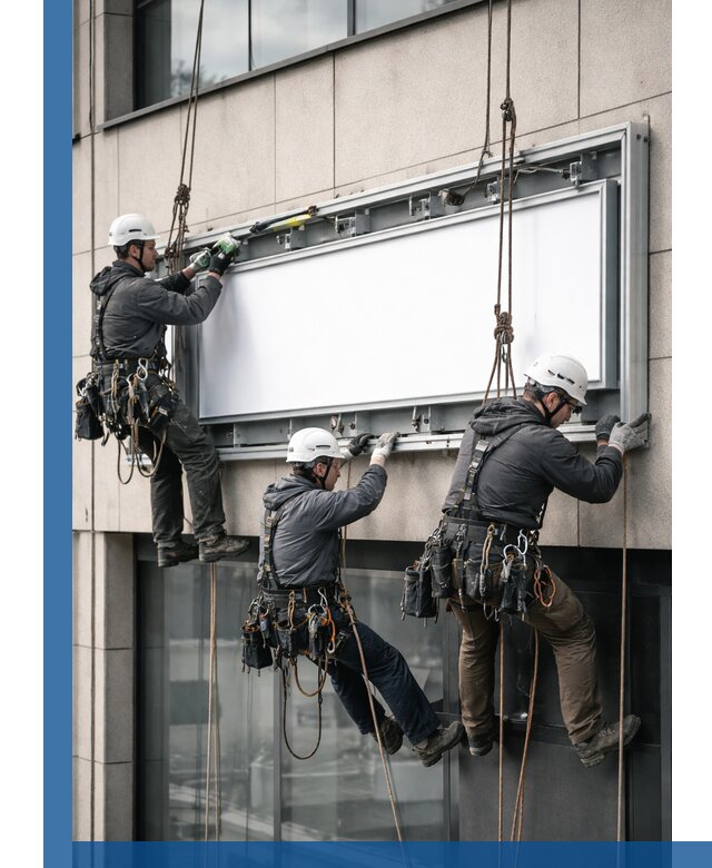 Профессиональный монтаж светового короба под ключ в Сочи