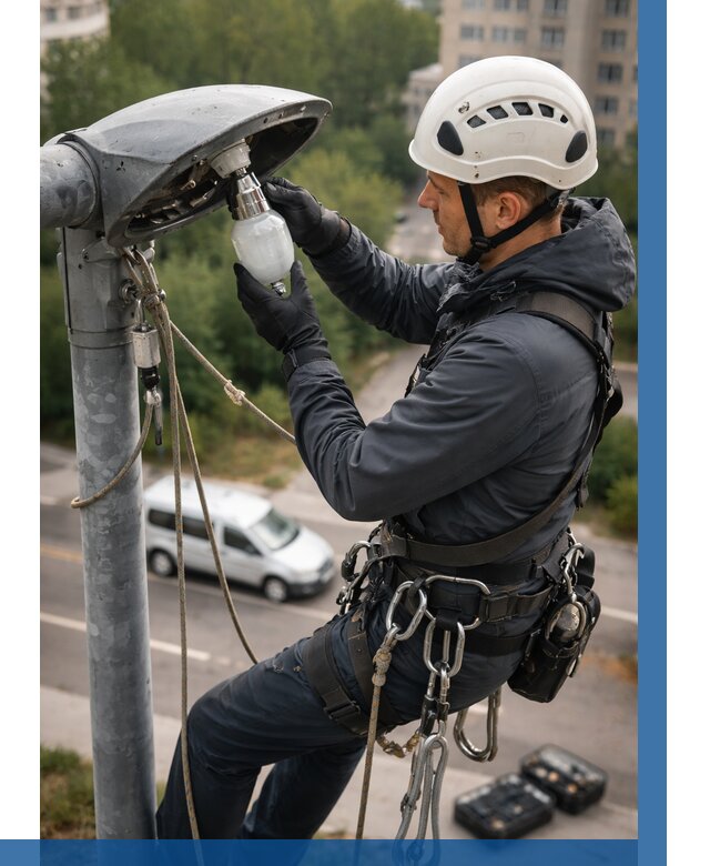 Замена ламп на высоте в Сочи от 2584 р. | ВЫСОТНИК-Счи