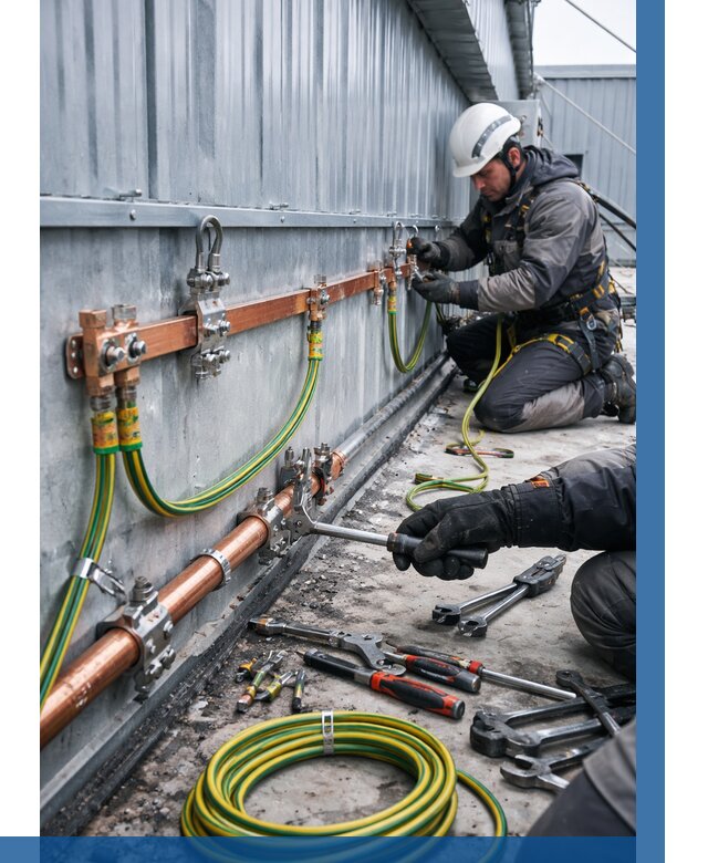 Монтаж заземления здания в Сочи от 25840 р. | ВЫСОТНИК-Счи