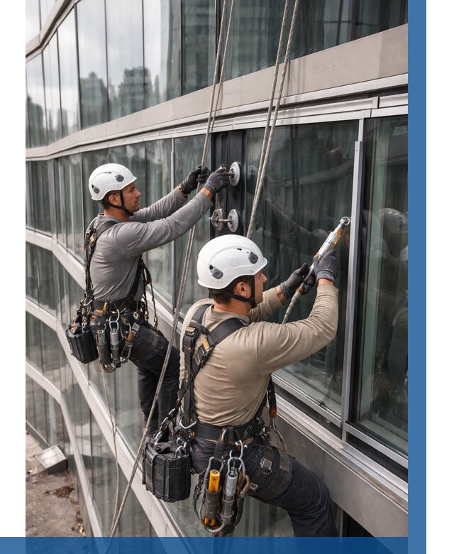 Радиусное остекление фасада в Сочи от 12403 р. | ВЫСОТНИК-Счи