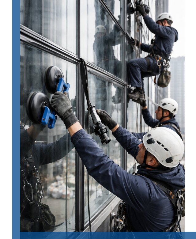 Радиусное остекление фасадов под ключ в Сочи с гарантиями