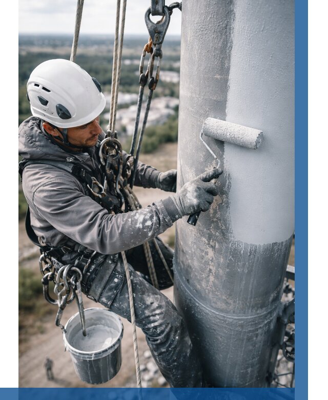 Покраска мачт связи под ключ в Сочи от 879 р. | ВЫСОТНИК-Счи
