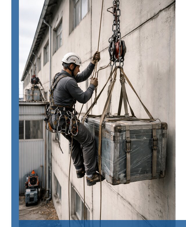 Подъем грузов на высоту в Сочи для промышленных объектов