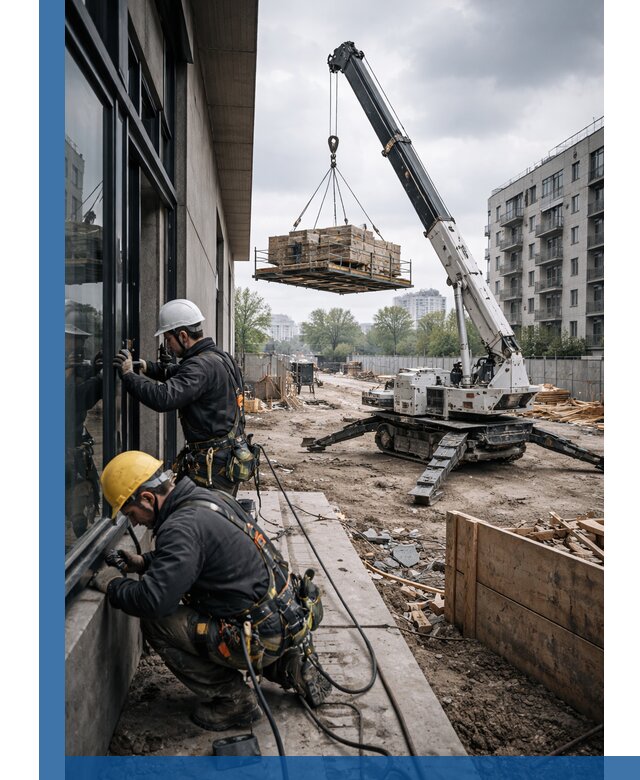 Аренда крана Пионер в Сочи для строительных работ