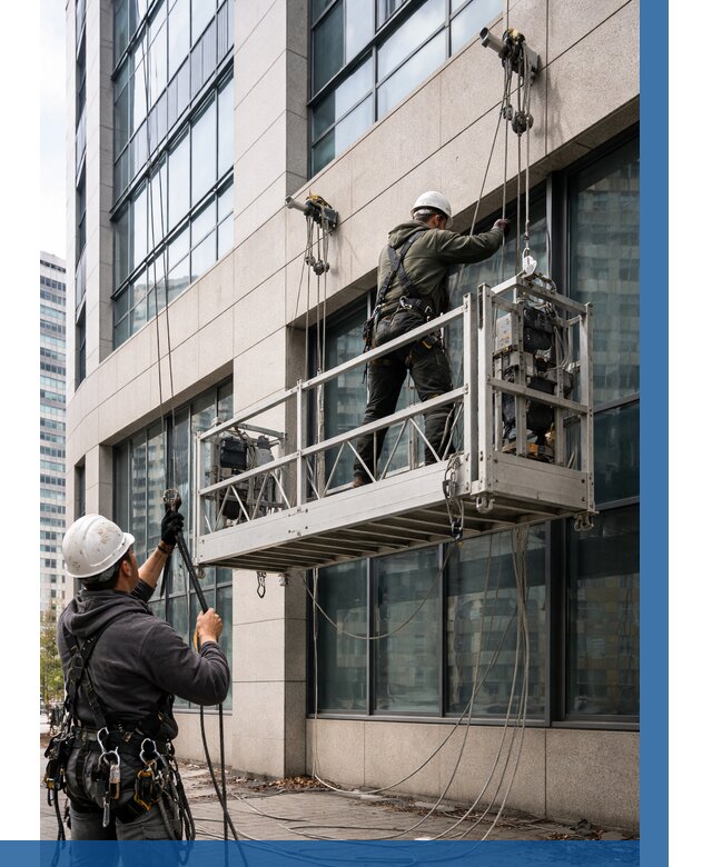Монтаж и подъем фасадной люльки в Сочи от 12403 р. | ВЫСОТНИК-Счи