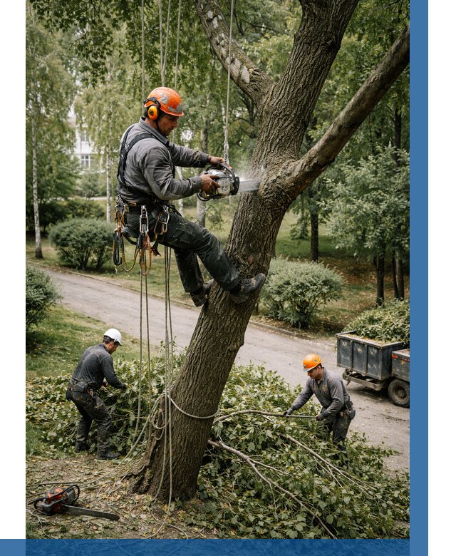 Кронирование деревьев в Сочи от 6718 р. | ВЫСОТНИК-Счи