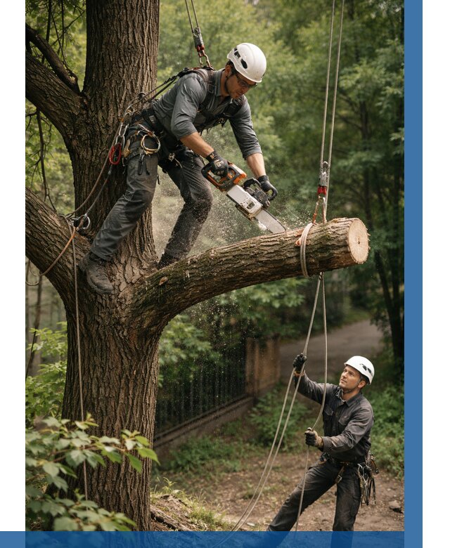 Спил деревьев альпинистами в Сочи от 8269 р. | ВЫСОТНИК-Счи