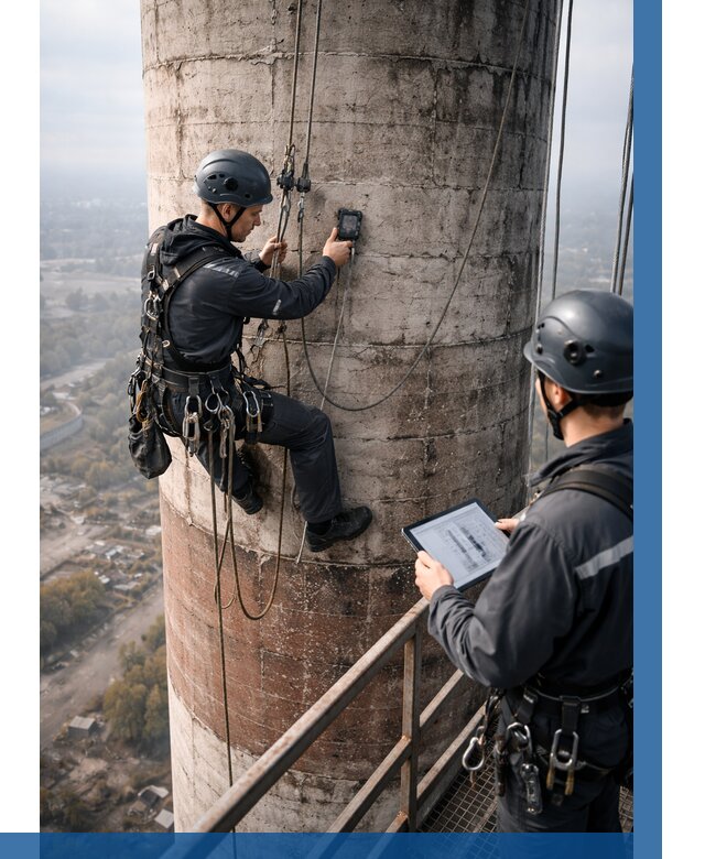 Обследование дымовой трубы в Сочи от 8269 р. | ВЫСОТНИК-Счи